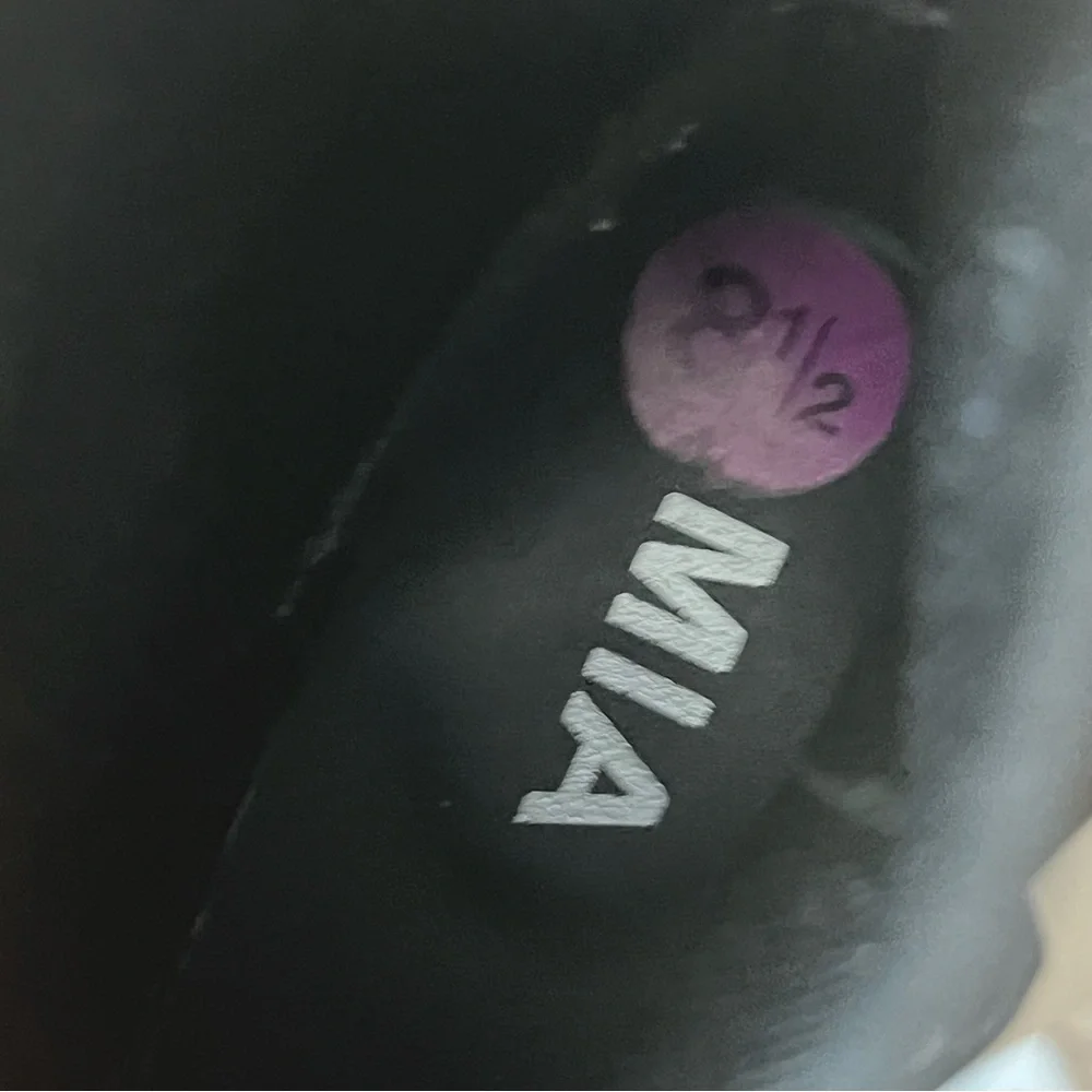 MIA Kaya Black Platform Sock Booties Women's Black Size 8.5 - Picture 13 of 13